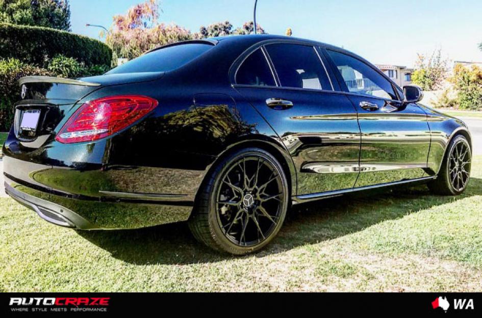 MERCEDES-C-CLASS-STACCATO-MATTE-BLACK